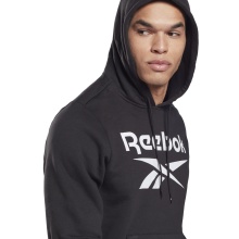 Reebok Kapuzenpullover Identity Fleece Hoodie schwarz Herren